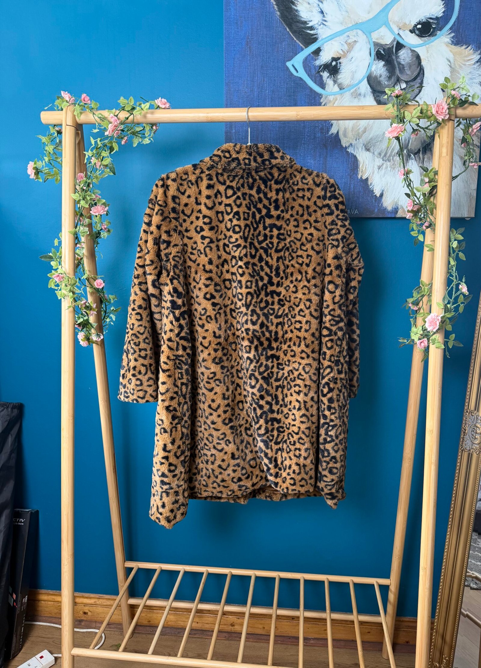 Vintage Leopard Print Coat - Image 2
